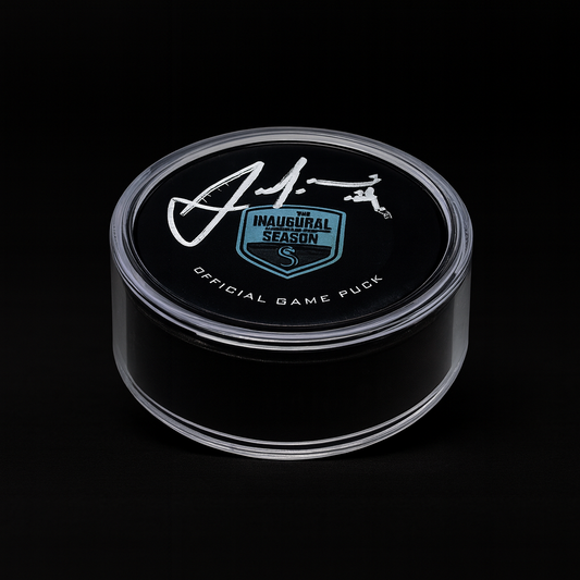 Hockey Puck Tube Display Case – 2-Piece Snap Design for Regulation Pucks