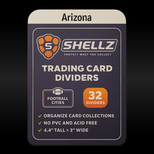 Shellz Football Team City Trading Card Dividers (32-Pack)